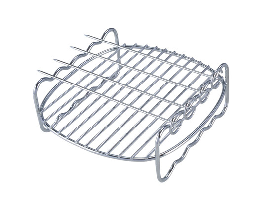 Air Fryer Rack Double Layer, Food Grade 304 Stainless Steel